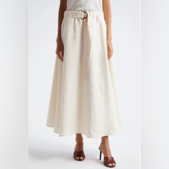 Reiss Kori swing belted maxi minimalist capsule wardrobe size 8 - Picture 5 of 5